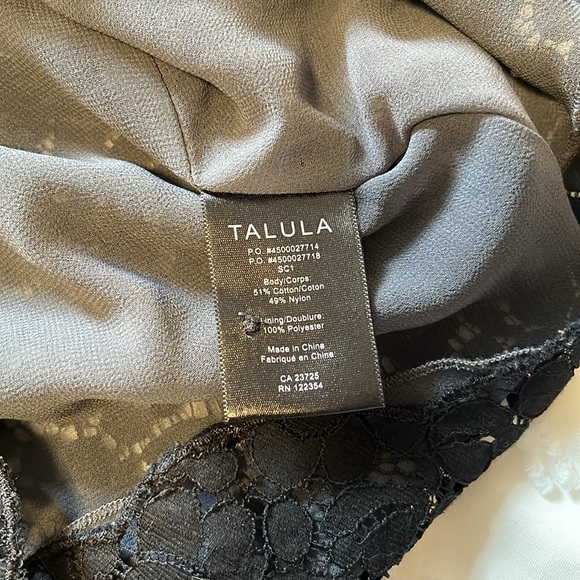 Talula black lace blouse - Picture 3 of 4
